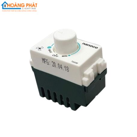Công tắc điều chỉnh tốc độ quạt/ độ sáng đèn NDF603W Nanoco