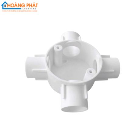 Hộp nối tròn 4 ngã phi 16 NPA68161 Nanoco