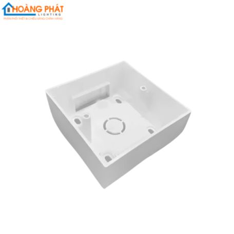 Hộp nổi đơn dùng cho mặt vuông chuẩn BS NN105 Nanoco