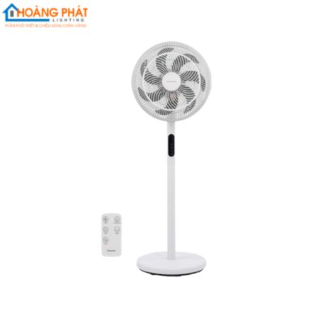 Quạt đứng 7 cánh 20W F-30JLVW màu trắng, có remote Panasonic 
