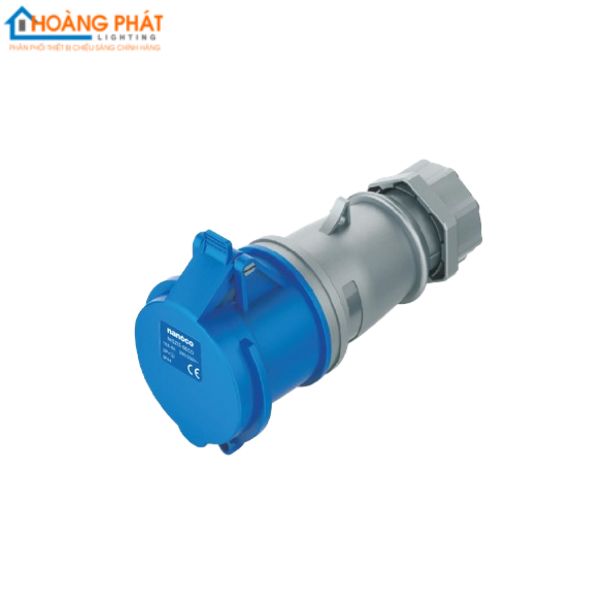 Ổ cắm nối loại không kín nước NIS213-6ECO Nanoco IP44