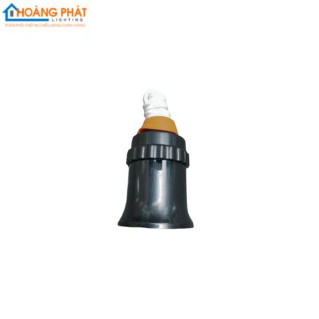 Đui đèn E27 loại di động có dây dài 20cm màu đen NAE2720BK Nanoco