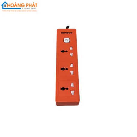 Ổ cắm có dây 3 ổ cắm + 1 công tắc NES3320-5 Nanoco 