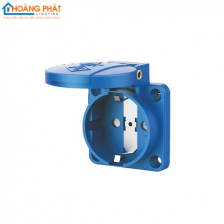 Ổ cắm âm có nắp NIS105-0B Nanoco IP54