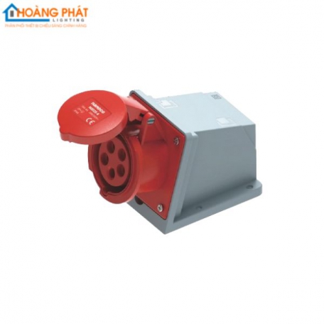 Ổ cắm gắn nổi loại không kín nước NIS125-6 Nanoco IP44