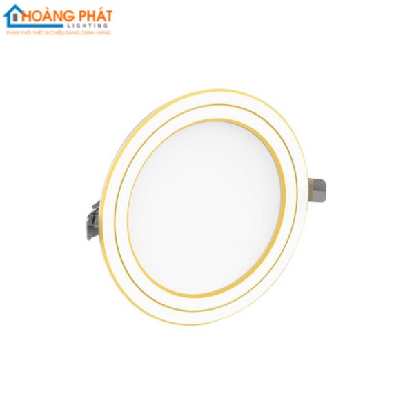 Đèn led âm trần viền vàng đổi màu 10W NEMD10CG90 Nanoco