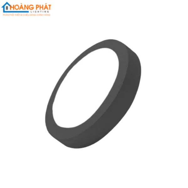 Đèn ốp trần nổi viền đen tròn 12W 3000K NPL123RB Nanoco
