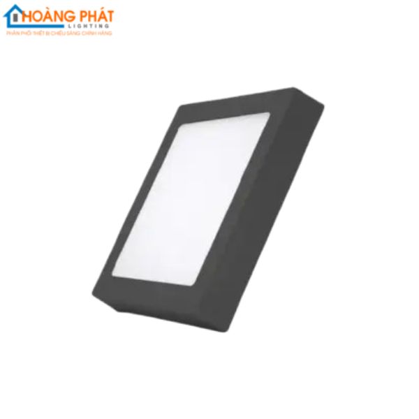Đèn ốp trần nổi viền đen vuông 12W đổi màu NPL12CSB Nanoco