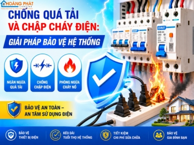 Chống Quá Tải Và Chập Cháy Điện: Giải Pháp Bảo Vệ Hệ Thống