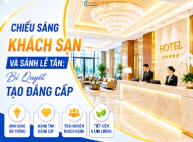 Chiếu Sáng Khách Sạn Và Sảnh Lễ Tân: Bí Quyết Tạo Đẳng Cấp
