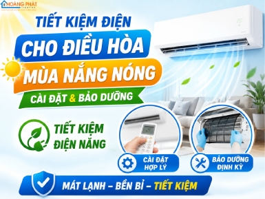 Tiết Kiệm Điện Cho Điều Hòa Mùa Nắng Nóng: Cài Đặt & Bảo Dưỡng
