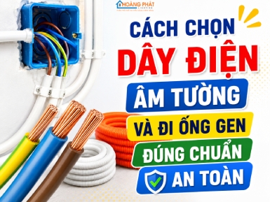 Cách Chọn Dây Điện Âm Tường Và Đi Ống Gen Đúng Chuẩn, An Toàn