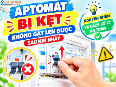 Aptomat Bị Kẹt, Không Gạt Lên Được Sau Khi Nhảy: Nguyên Nhân Và Cách Xử Lý An Toàn